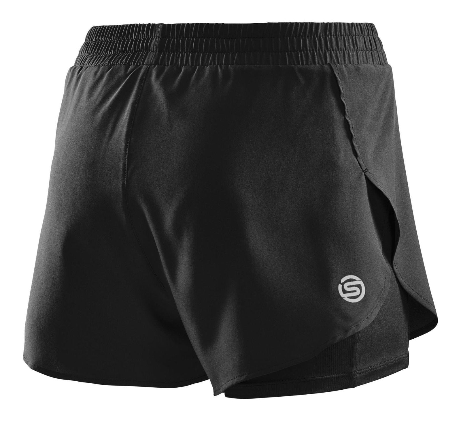 Skins - 2 - in - 1 Superpose Shorts Damen - black - SK - ST40300129001XS - Sportbrands24