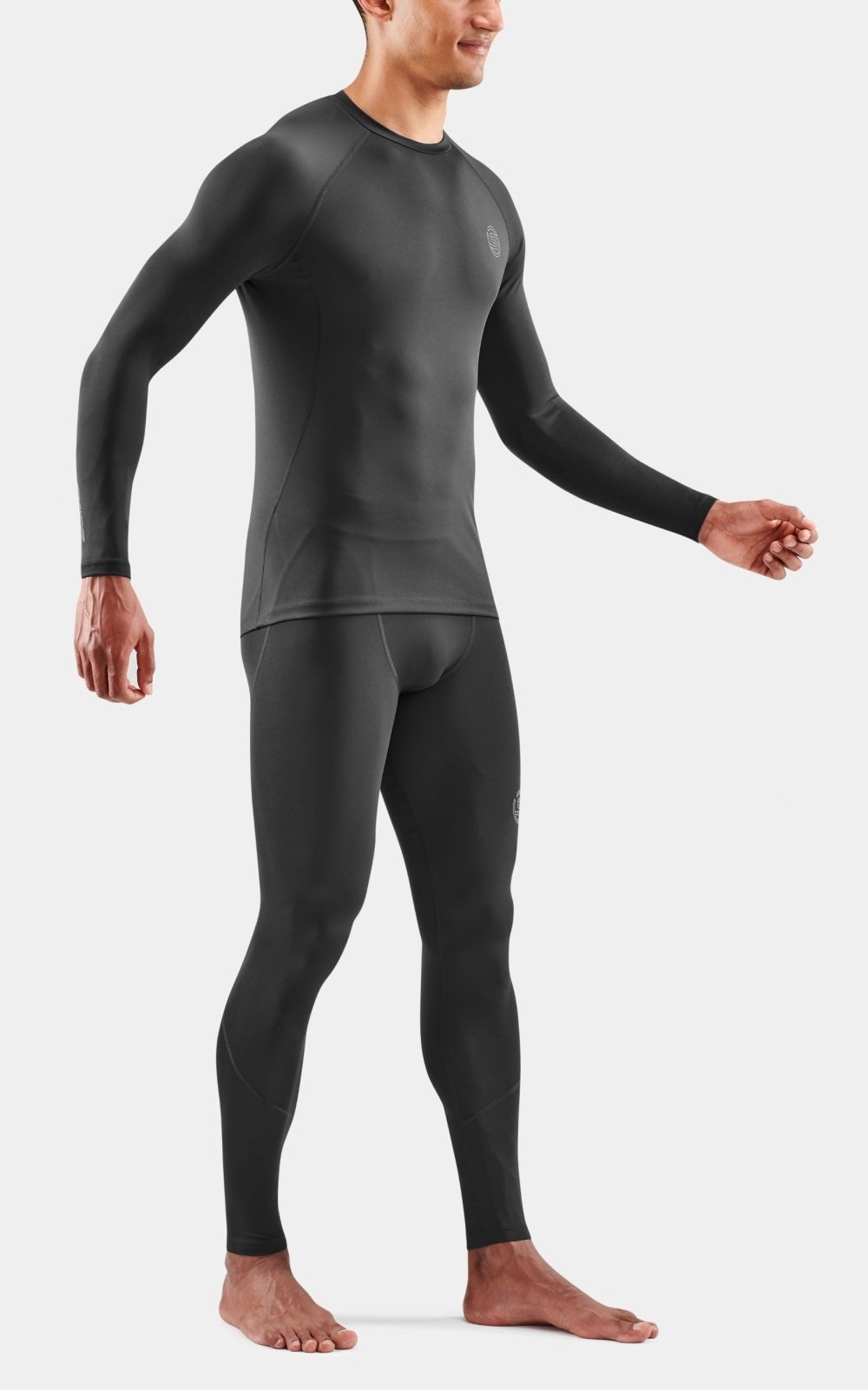 Skins - 2 - Series Long Sleeve Top Herren - black - SK - SW00200059001S - Sportbrands24