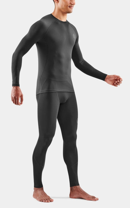 Skins - 2 - Series Long Sleeve Top Herren - black - SK - SW00200059001S - Sportbrands24