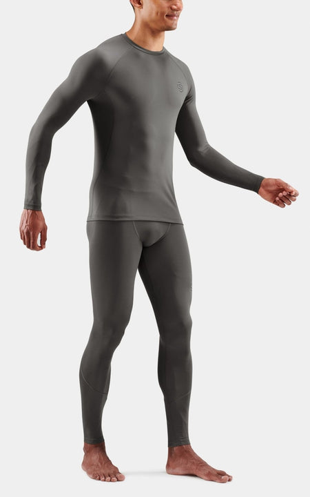 Skins - 2 - Series Long Sleeve Top Herren - charcoal - SK - SW00200059118S - Sportbrands24