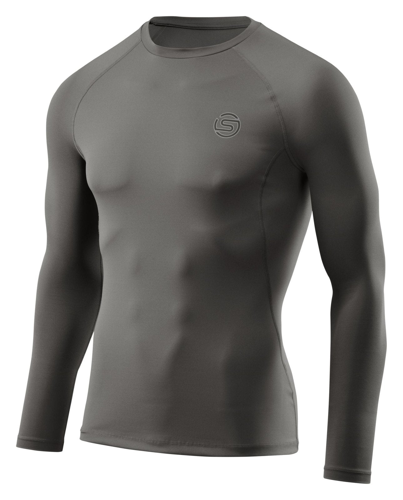 Skins - 2 - Series Long Sleeve Top Herren - charcoal - SK - SW00200059118S - Sportbrands24