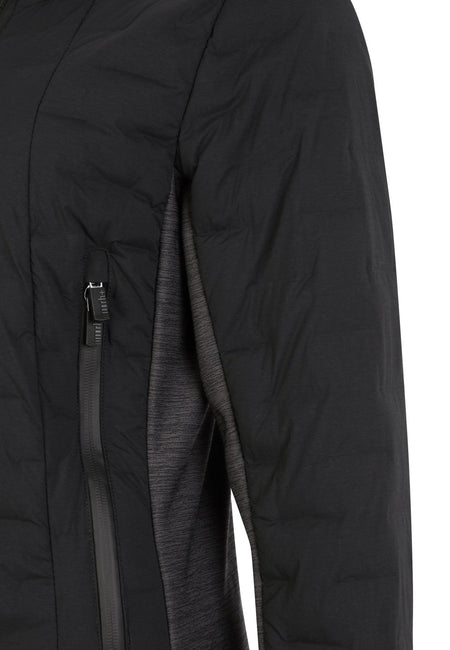 RH+ - 5 Elements Hybrid 3/4 Hoody Isolationsjacke Damen - black/dark grey melange - RH - IZD2989 - 99A - XS - Sportbrands24