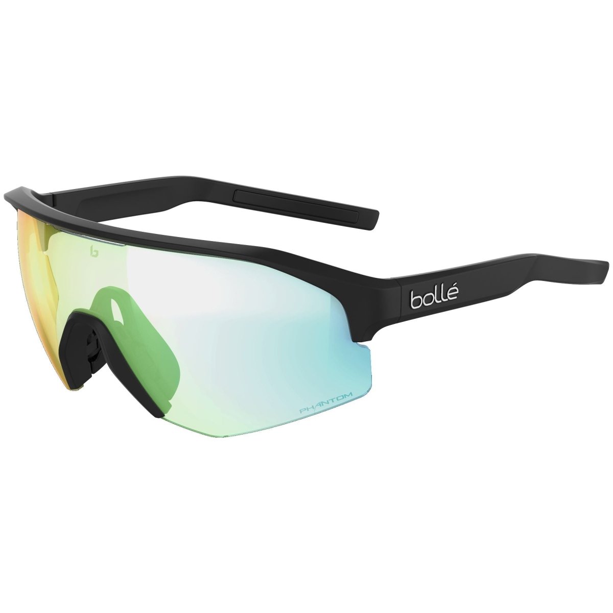 Bolle - Lightshifter Sportbrille - black matte - phantom clear green photochromic - BO - BS020006 - Sportbrands24