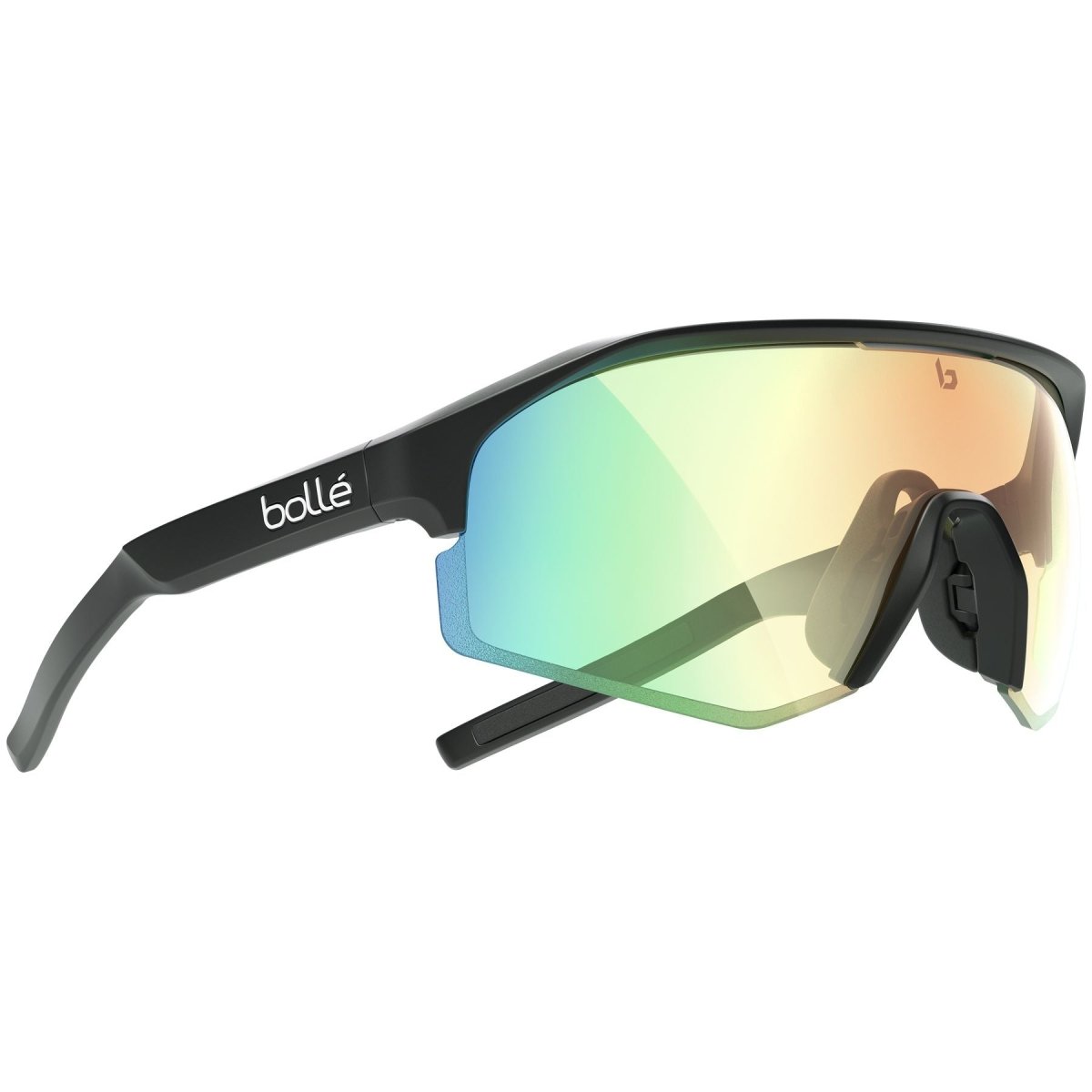 Bolle - Lightshifter Sportbrille - black matte - phantom clear green photochromic - BO - BS020006 - Sportbrands24