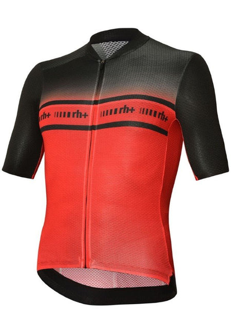 RH+ - Light Climber Jersey Fahrradtrikot Herren - black/red code - RHB - ECU0837 - 916 - S - Sportbrands24