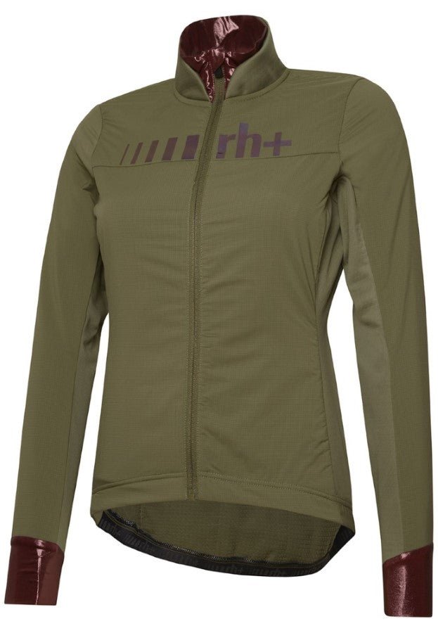 RH+ - Logo Alpha Padded Radjacke Damen - kaluga/cabernet - RHB - ICD0900 - 18W - XS - Sportbrands24