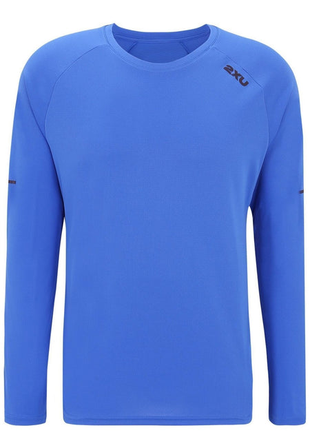 2XU - Aero Laufshirt Herren - nebula/black reflective - 2X - MR6556A - NBA/BRF - S - Sportbrands24