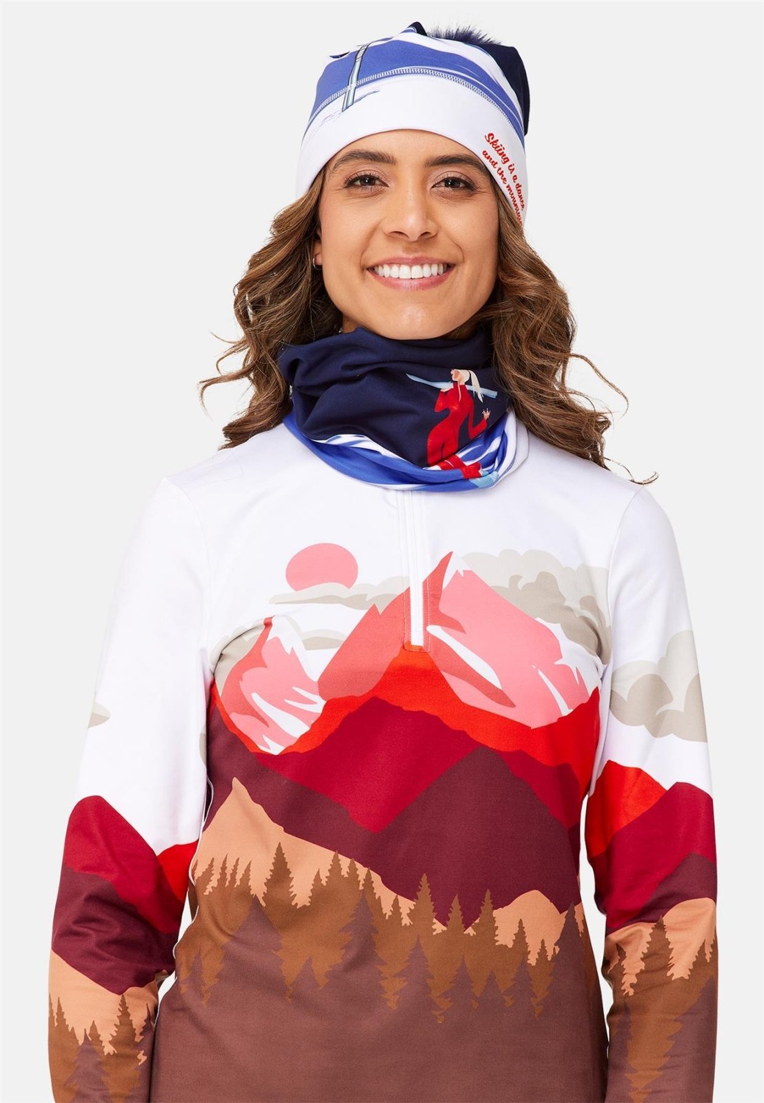 Krimson Klover - Apres Anyone Bandana Schal Damen - let’s dance navy - KK - F24927 - 952 - OS - Sportbrands24