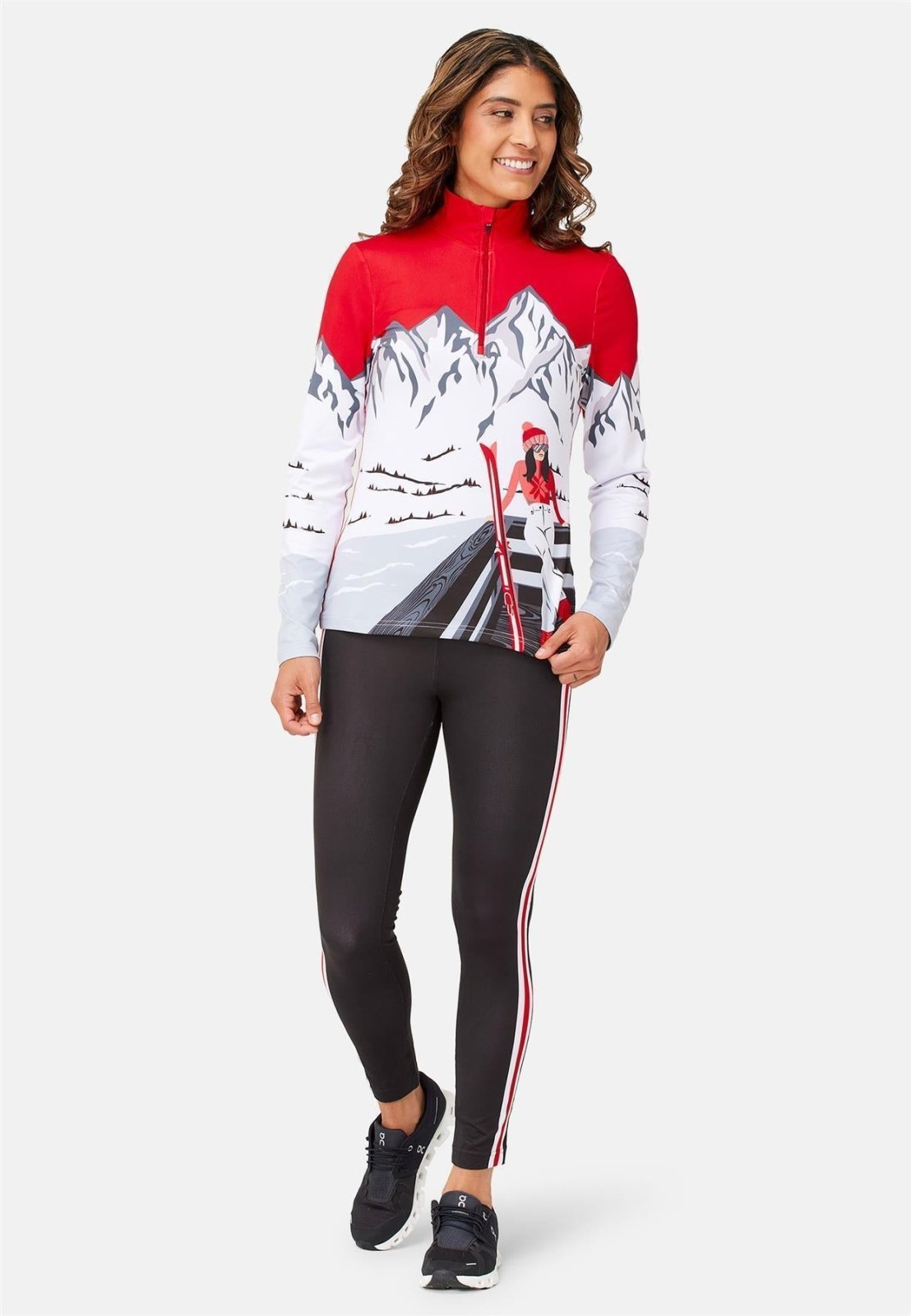 Krimson Klover - Apres Anyone Baselayer - Top Damen - red - KK - F24824 - 927 - XS - Sportbrands24