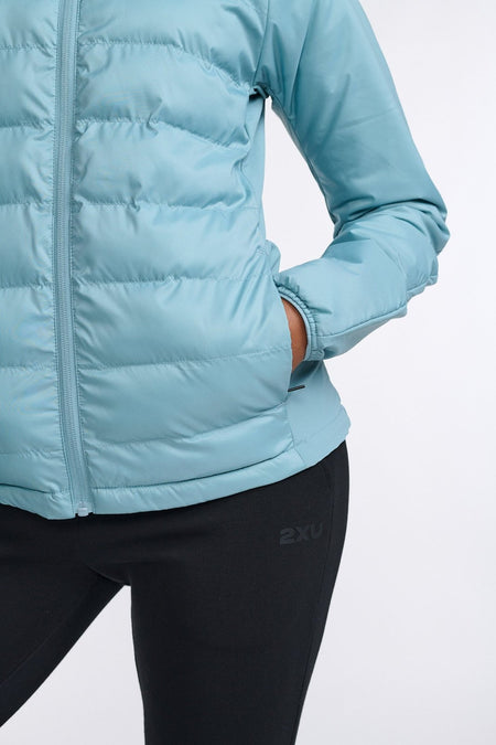 2XU - Commute Packable Insul Jacket Damen - chambray/chambray - 2X - WR7056A - CMB/CMB - XXS - Sportbrands24