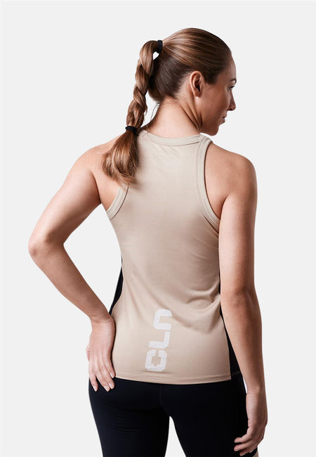 CLN Athletics - Crawl Tank Damen - beige - CLN - 3116 - 49 - XS - Sportbrands24