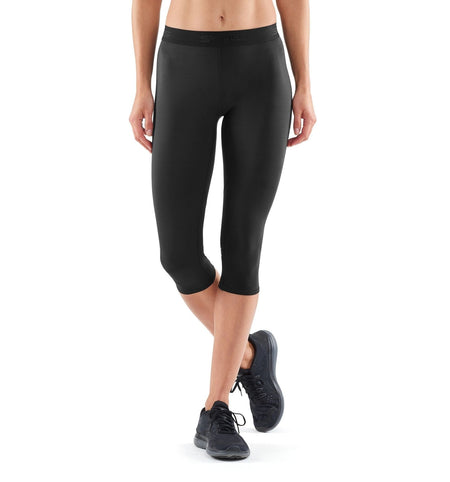 Skins - DNAmic Capri Tights Kompressionshose Damen - Black/Black - SK - DA99060089033FXS - Sportbrands24