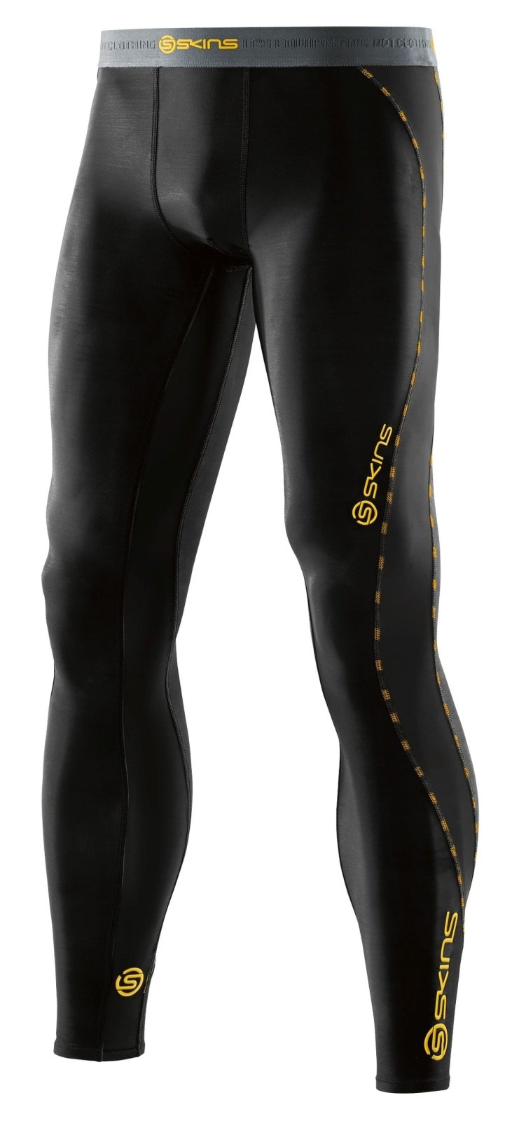 Skins - DNAmic Long Tights Kompressionshose Herren - Black - SK - B05001001XS - Sportbrands24