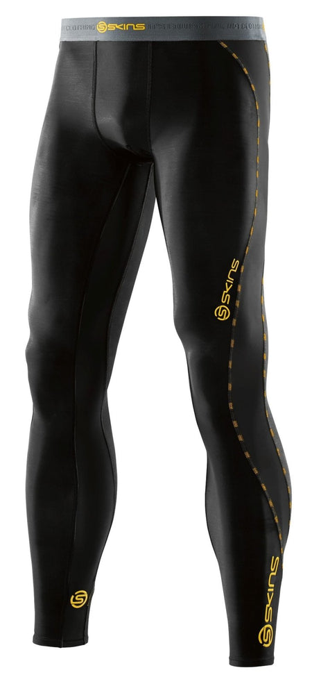 Skins - DNAmic Long Tights Kompressionshose Herren - Black - SK - B05001001XS - Sportbrands24