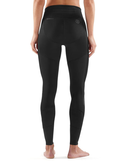 Skins - DNAmic Ultimate Long Tights Kompressionshose Damen - Black Starlight - SK - DU40000010063FXS - Sportbrands24