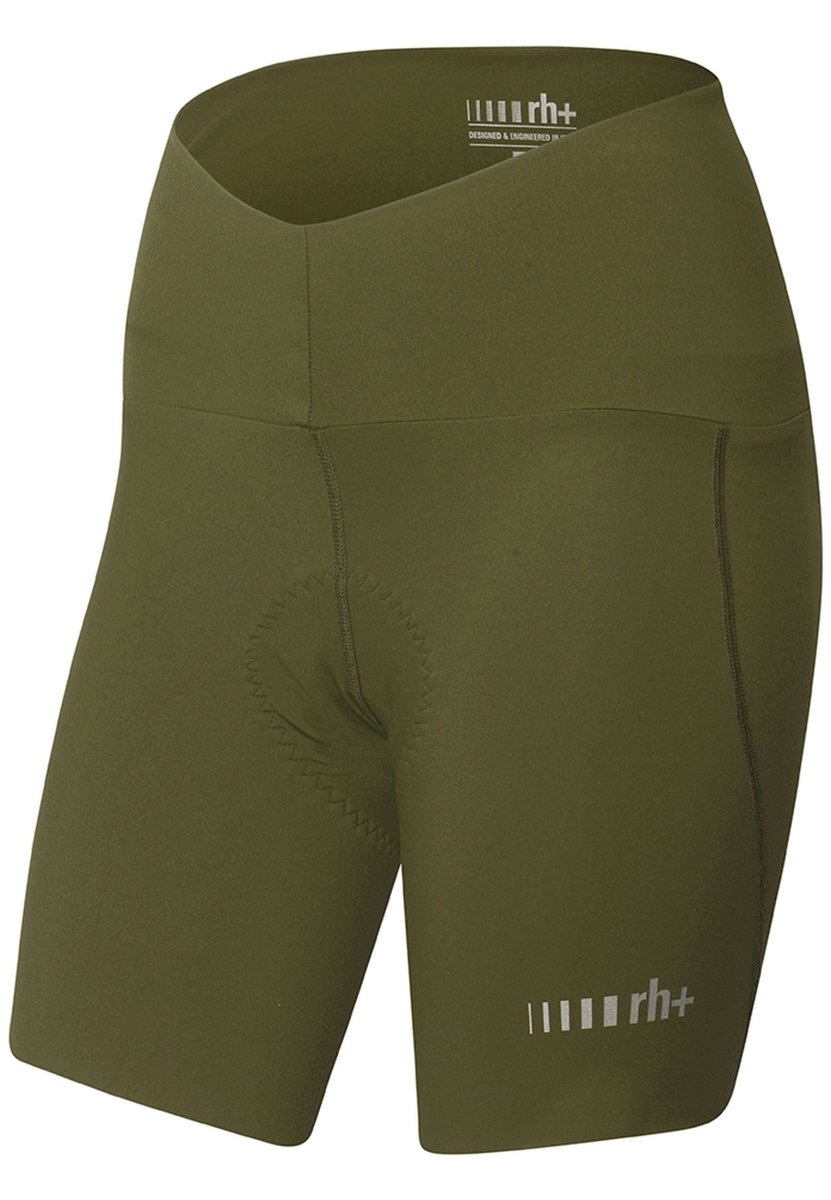 RH+ - HW Short 18cm Fahrradhose Damen - kaki - RHB - ECD0943 - 561 - S - Sportbrands24