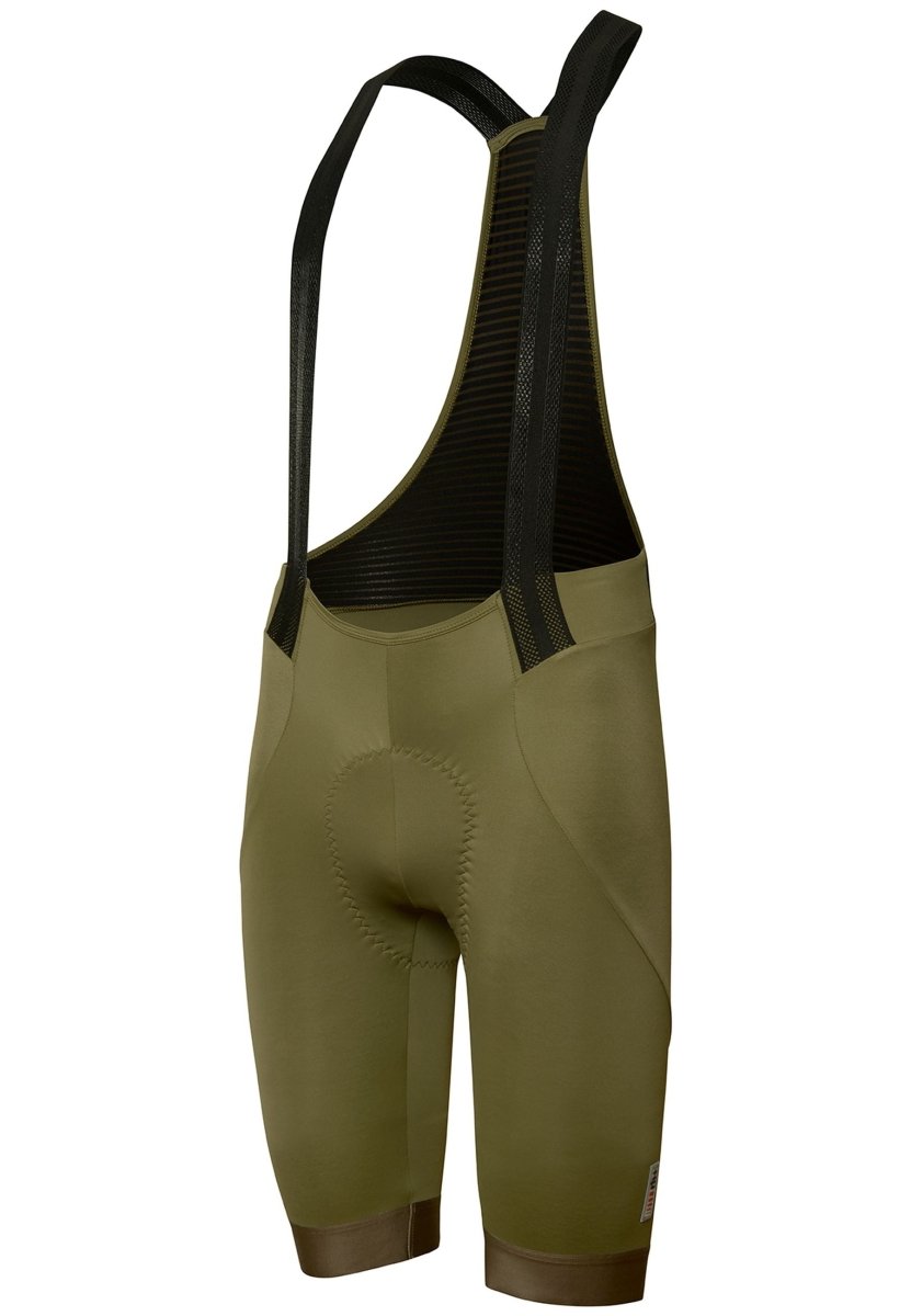 RH+ - Cruiser Bibshort Radhose Herren - kaki - RHB - ECU0983 - 561 - XL - Sportbrands24