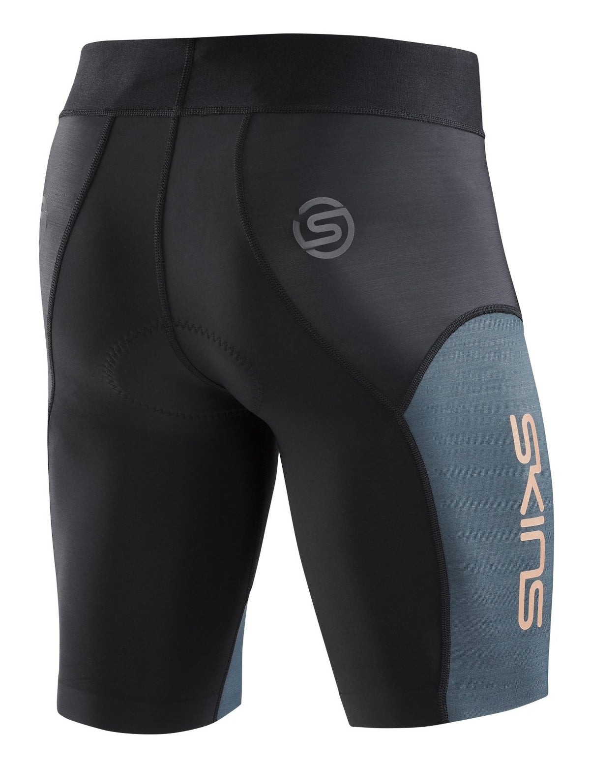 Skins - EliteHalf Tights Triathlonhose Herren - black/carbon - SK - TR00430610032S - Sportbrands24