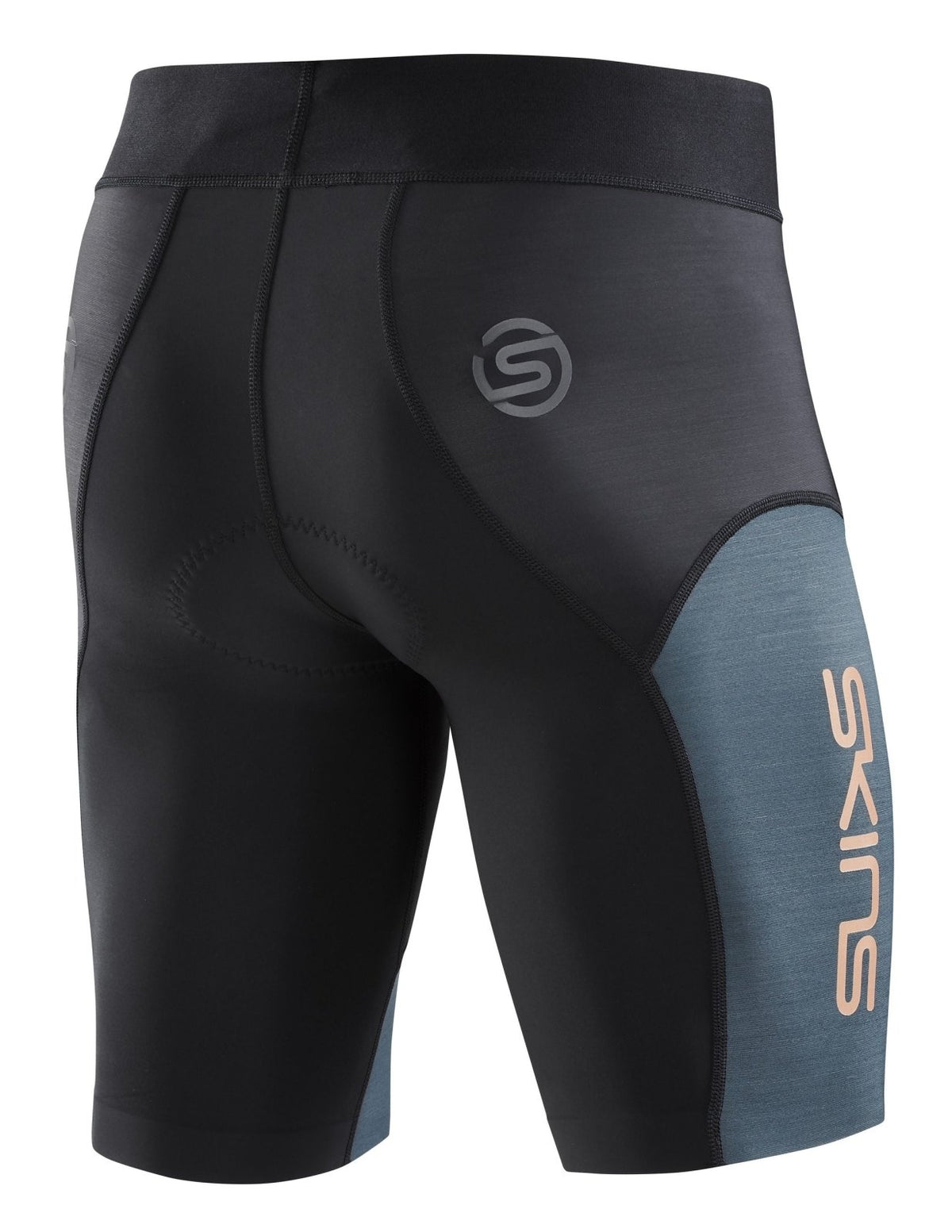 Skins - EliteHalf Tights Triathlonhose Herren - black/carbon - SK - TR00430610032S - Sportbrands24