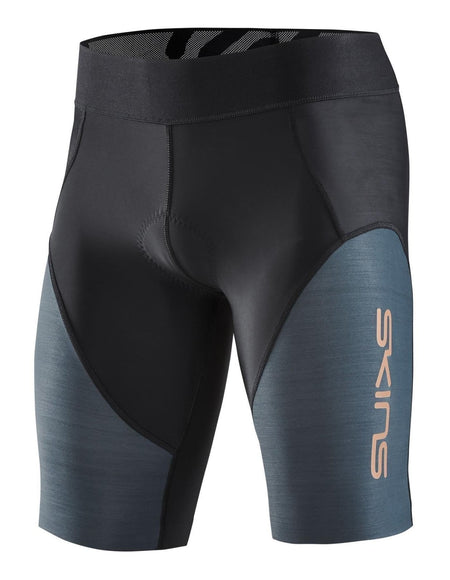 Skins - EliteHalf Tights Triathlonhose Herren - black/carbon - SK - TR00430610032S - Sportbrands24