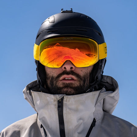 Delayon Eyewear - Explorer Skibrille - Hornet Yellow - Sens® Red (VLT 35%) - DL - C1 - 23 - 82477 - Sportbrands24