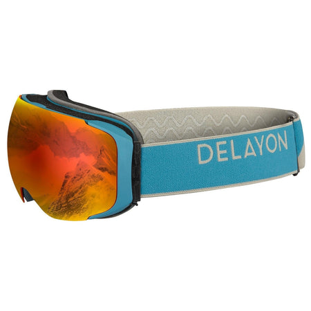 Delayon Eyewear - Explorer Skibrille - Navy/Gray - Sens® Red (VLT 35%) - DL - C1 - 22 - 82420 - Sportbrands24