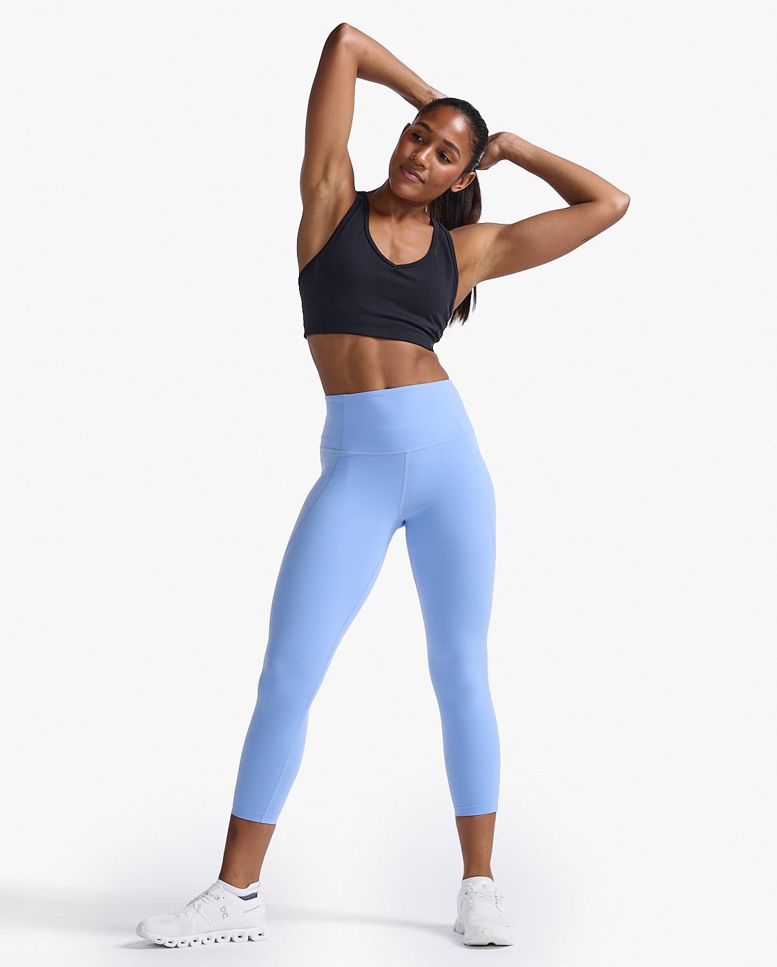 2XU - Form Hi - Rise Compression 7/8 Tights Damen - hydrangea/hydrangea - 2X - WA7303B - HYG/HYG - XXS - Sportbrands24