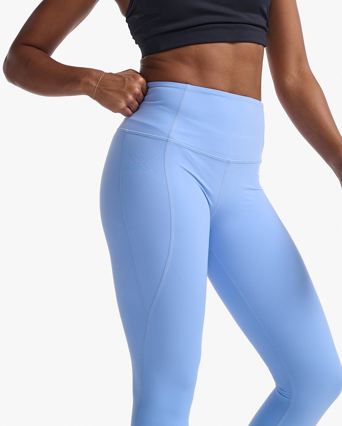 2XU - Form Hi - Rise Compression 7/8 Tights Damen - hydrangea/hydrangea - 2X - WA7303B - HYG/HYG - XXS - Sportbrands24