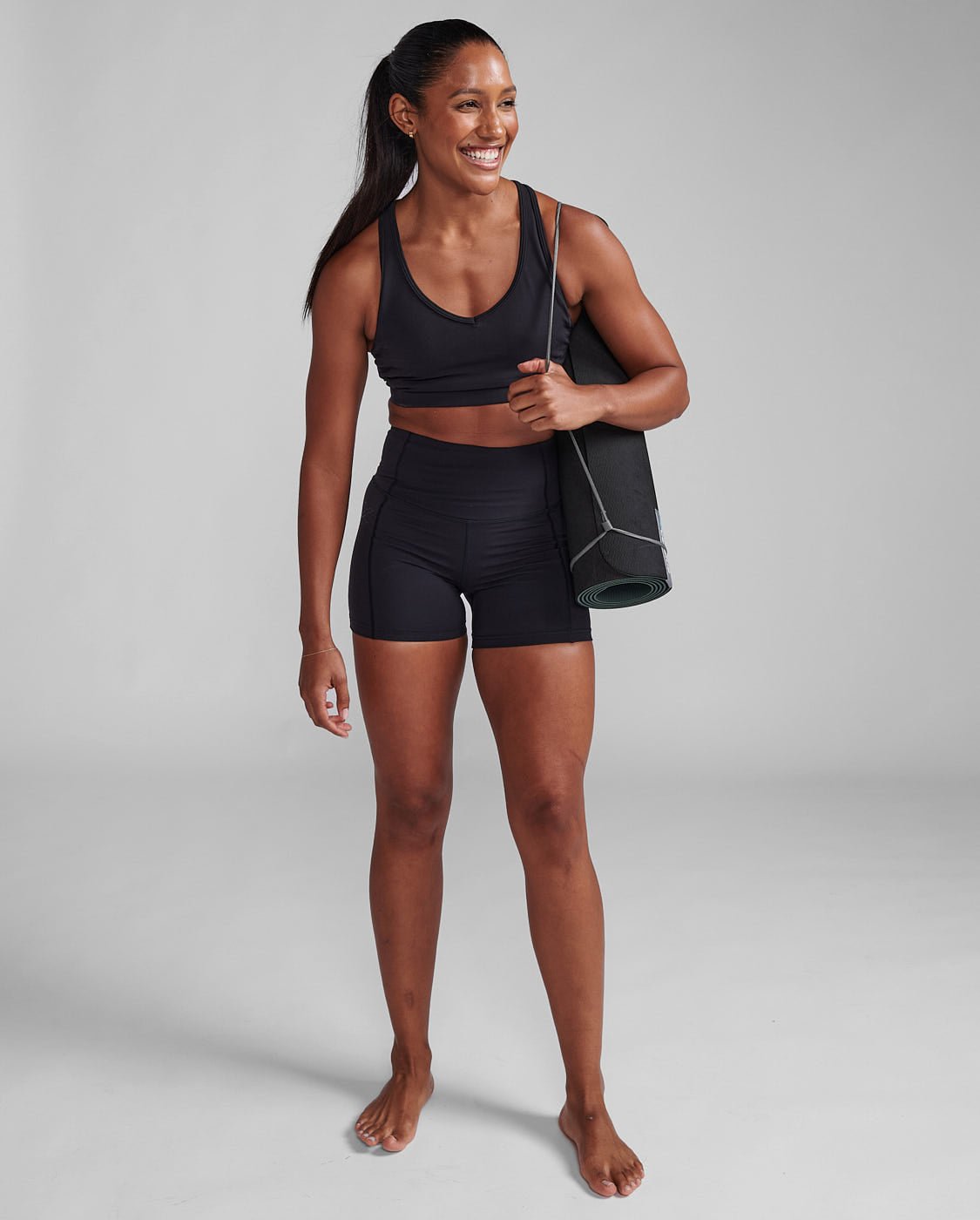 2XU - Form Stash Hi - Rise Compression Tights Damen - black/black - 2X - WA7300B - BLK/BLK - XXS - Sportbrands24