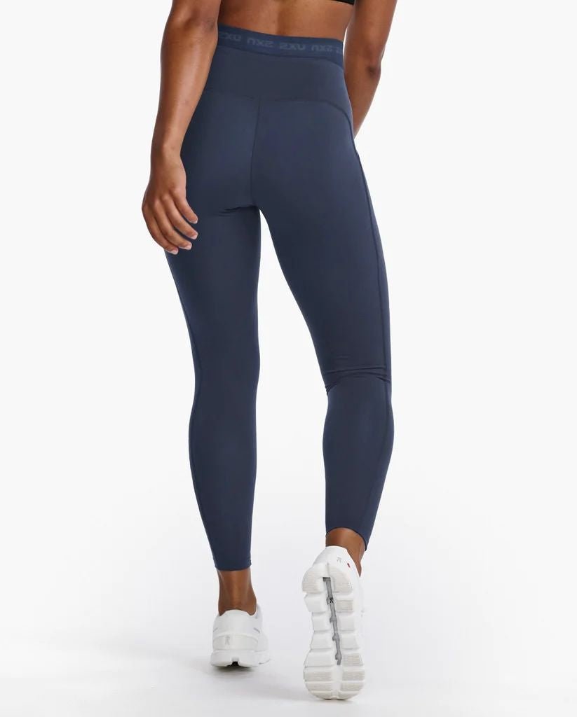 2XU - Form Stash Hi - Rise Fitnesstights Damen - midnight/white - 2X - WA6874B - MDN/WHT - XS - Sportbrands24