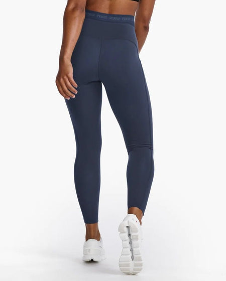 2XU - Form Stash Hi - Rise Fitnesstights Damen - midnight/white - 2X - WA6874B - MDN/WHT - XS - Sportbrands24