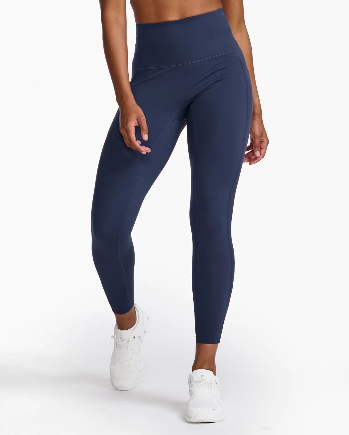 2XU - Form Stash Hi - Rise Fitnesstights Damen - midnight/white - 2X - WA6874B - MDN/WHT - XS - Sportbrands24