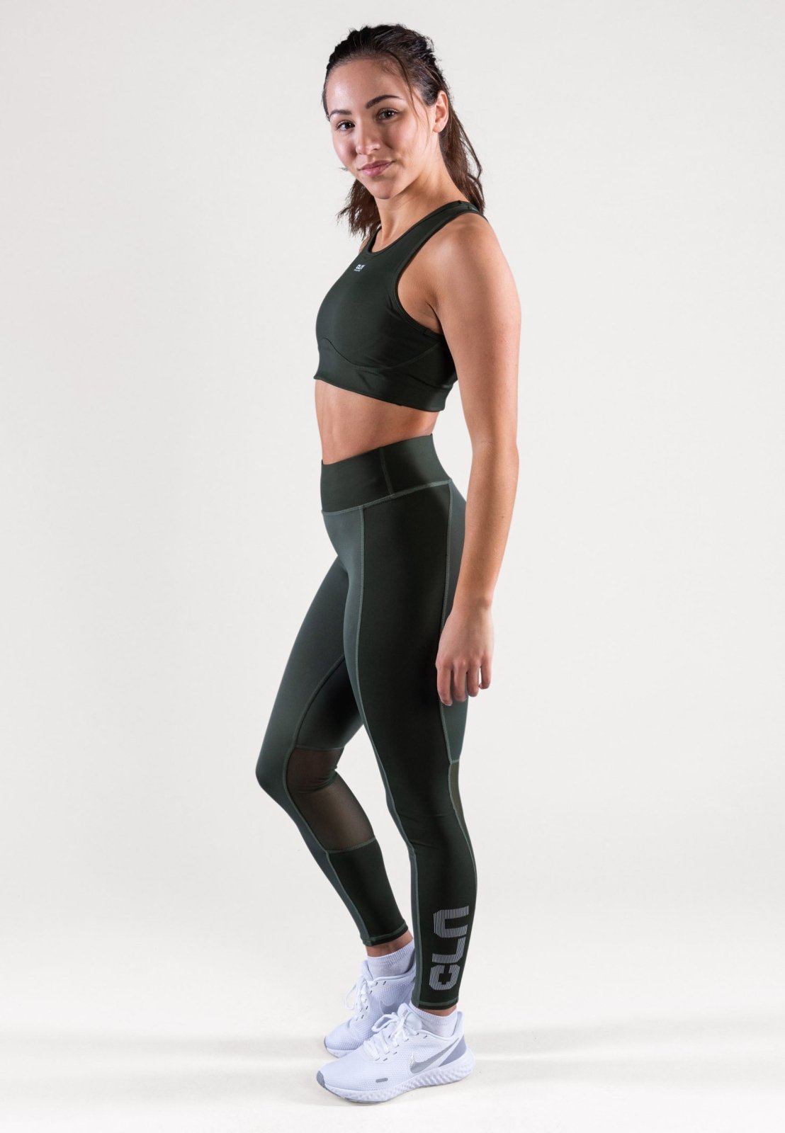 CLN Athletics - Freedom Tights Damen - Moss green - CLN - 3101 - 62 - XS - Sportbrands24