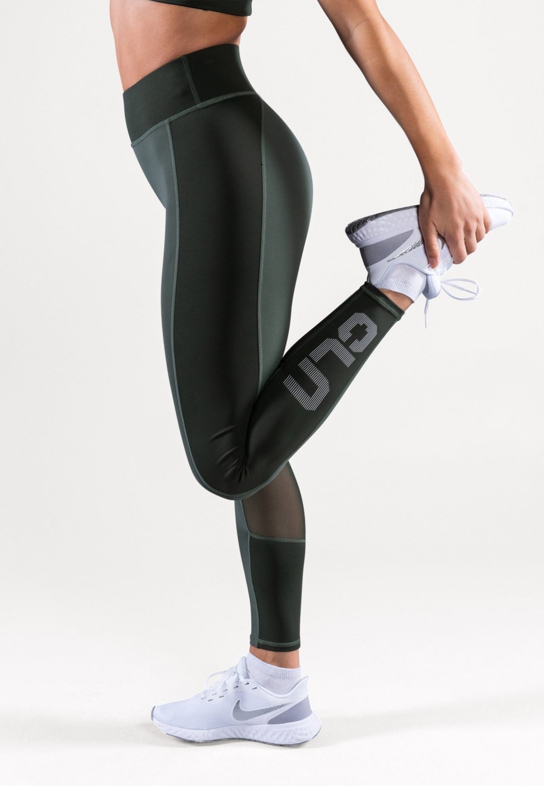 CLN Athletics - Freedom Tights Damen - Moss green - CLN - 3101 - 62 - XS - Sportbrands24