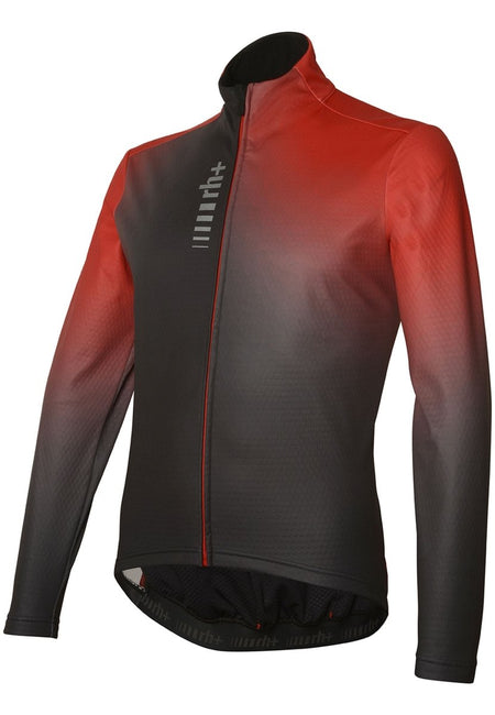 RH+ - Stylus Printed Thermo Jkt Radjacke Herren - black/red code shadow - RHB - ICU0910 - 94N - XXL - Sportbrands24