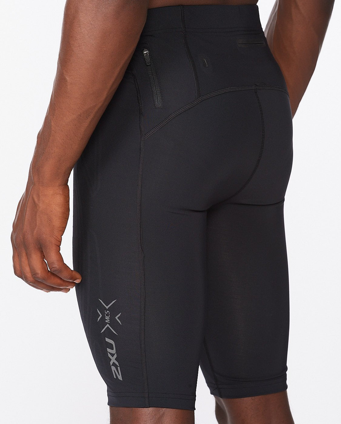 2XU - Light Speed Compression Laufshorts Herren - black/ black reflective - 2X - MA5331B - BLK/BRF - S - Sportbrands24