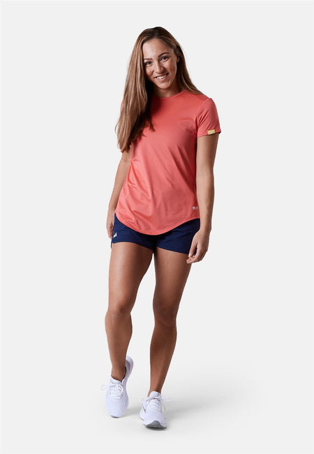 CLN Athletics - Lucy T-Shirt Damen - coral - CLN - 3124 - 84 - XS - Sportbrands24
