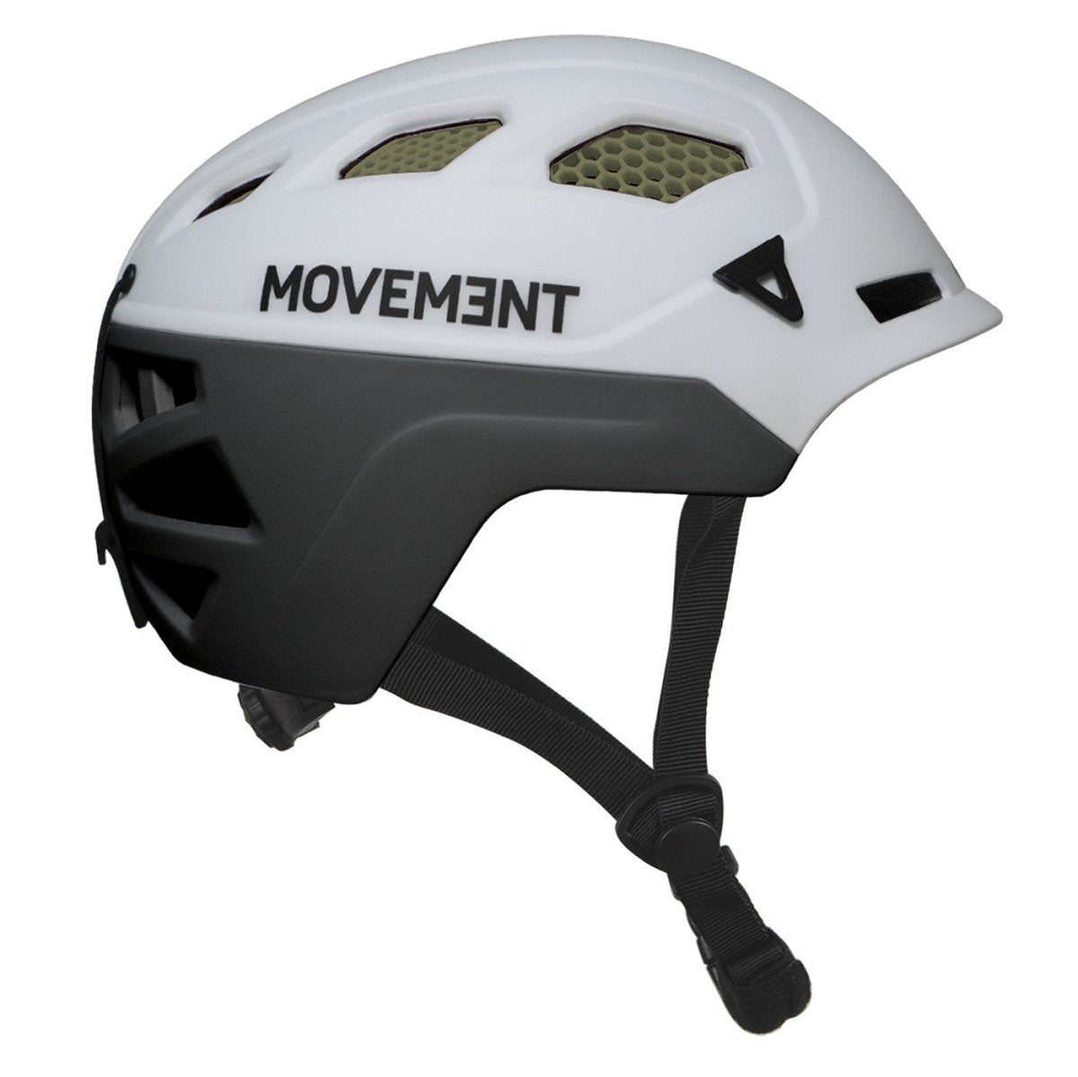 Movement - 3TECH ALPI HONEYCOMB Skitourenhelm - white/black/olive - black bando - MOV - C - 22203OL - M - Sportbrands24