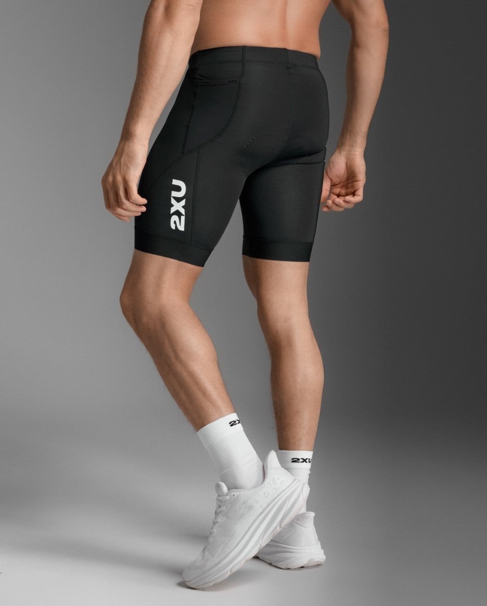 2XU - Core 8 Inch Tri Short Triathlonshort Herren - black/white - 2X - MT7400B - BLK/WHT - M - Sportbrands24
