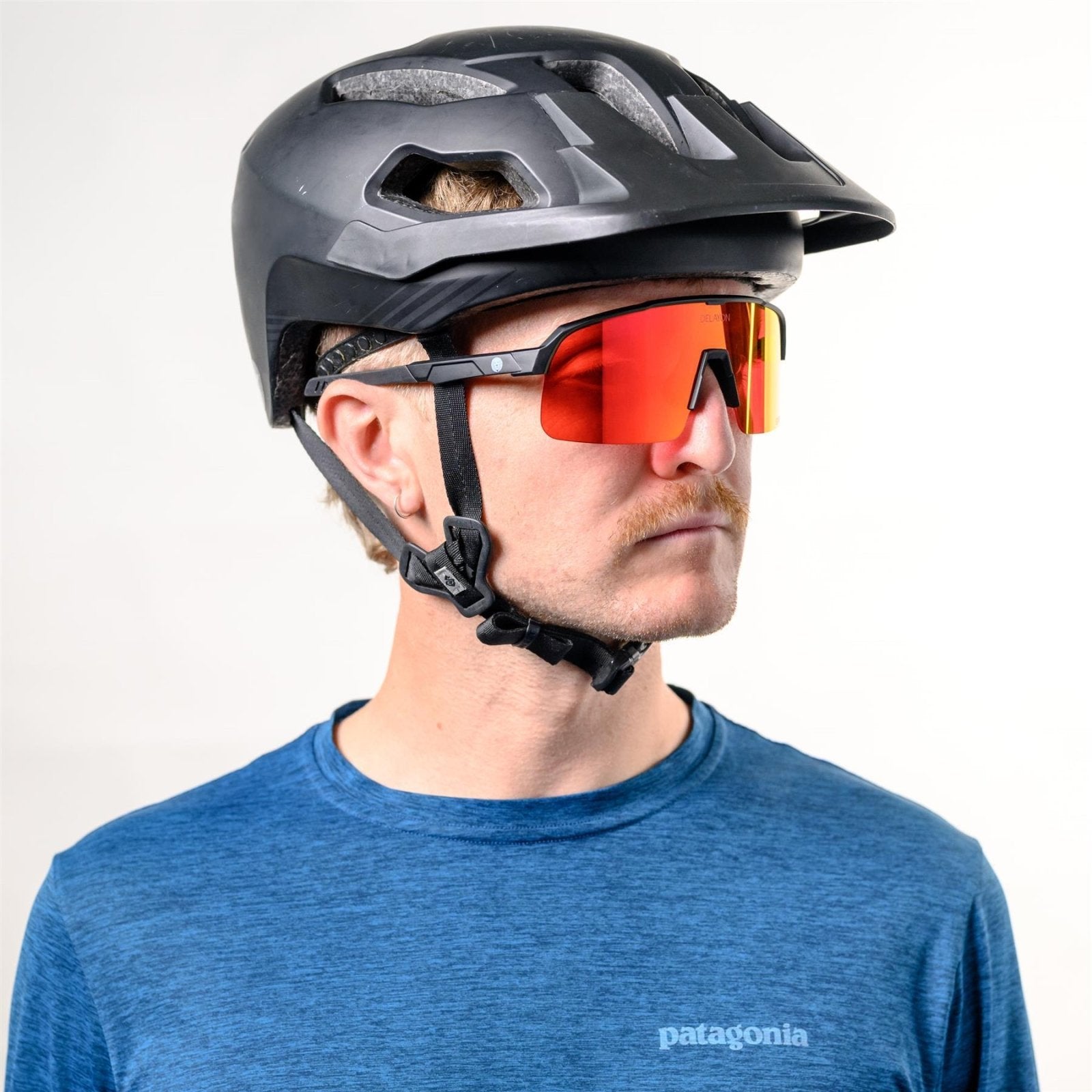 Delayon Eyewear - Pulse Sportbrille - Matte Black - Red VLT 18 - DL - C3 - 24 - 31140 - Sportbrands24