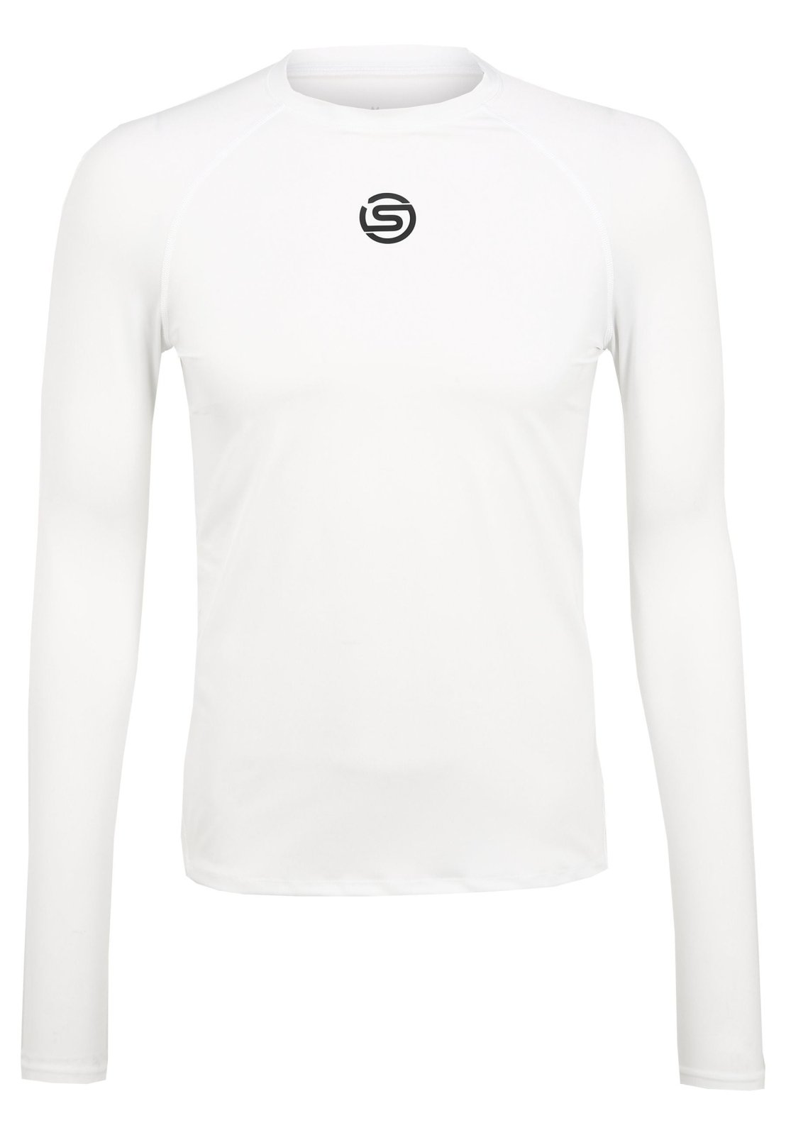 Skins - S1 Long Sleeve Kompressionsshirt Herren - white - SK - SO00100059005S - Sportbrands24