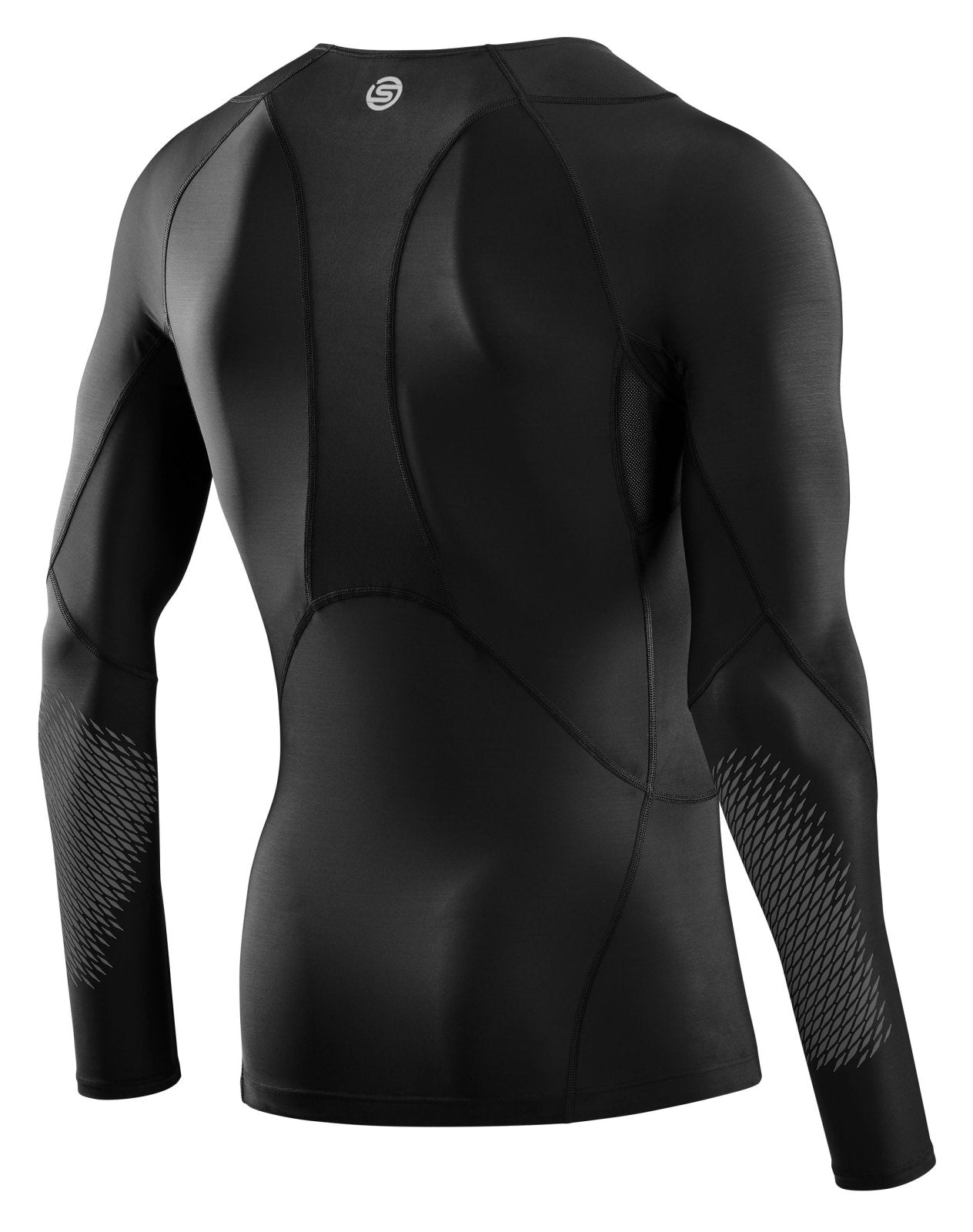 Skins - S3 400 Longsleeve Kompressionsshirt Herren - black/stars - SK - ST00301160064S - Sportbrands24