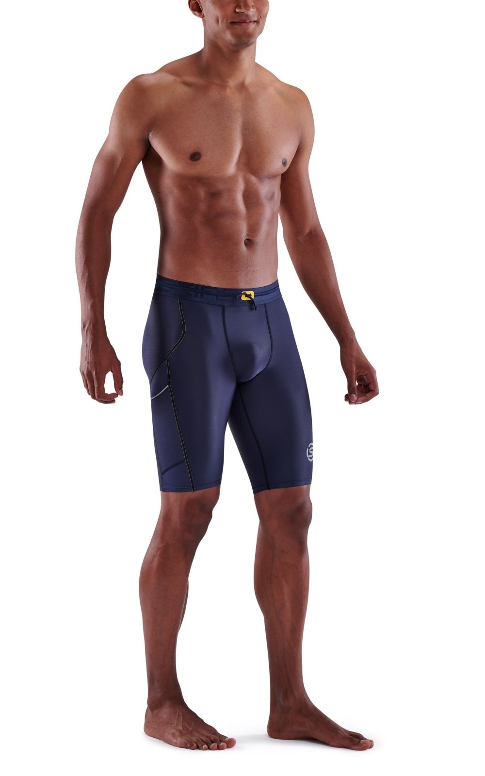 Skins - S3 Laufshorts Herren - navy blue - SK - ST00300029010S - Sportbrands24