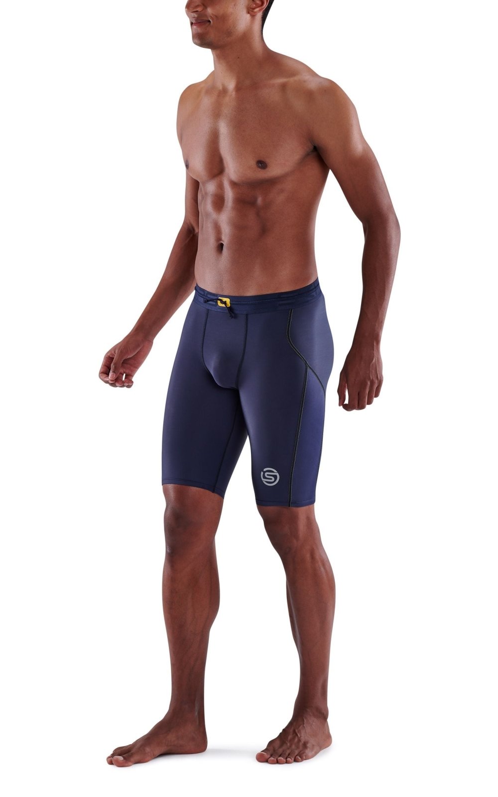 Skins - S3 Laufshorts Herren - navy blue - SK - ST00300029010S - Sportbrands24