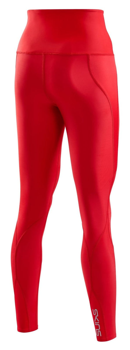 Skins - S3 Skyscraper Lauftights Damen - red - SK - ST40301089014XS - Sportbrands24