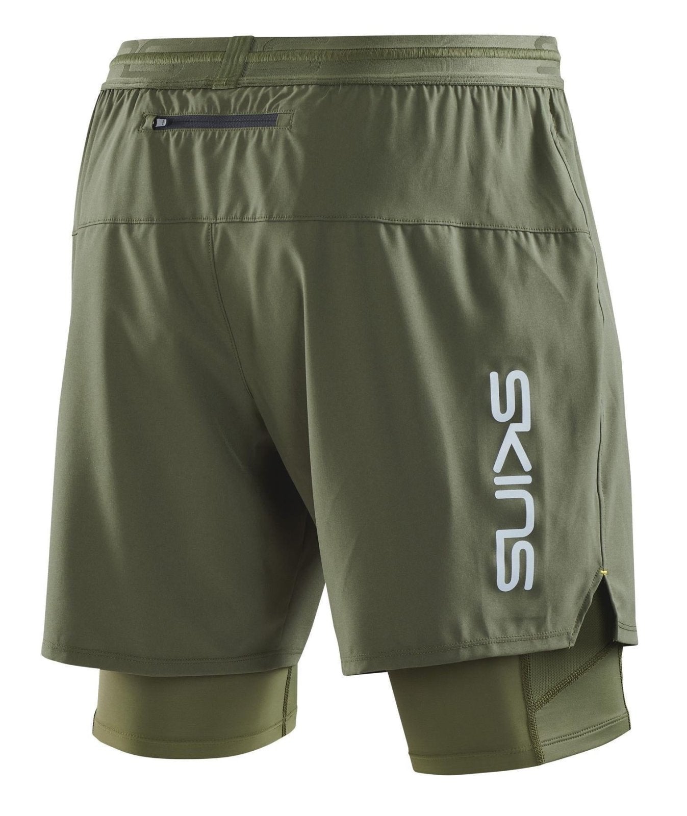 Skins - S3 Superpose Kompressionshose Herren - khaki - SK - ST00301070573S - Sportbrands24