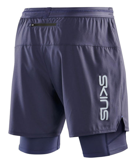 Skins - S3 Superpose Laufshorts Herren - navy blue - SK - ST00301079010S - Sportbrands24