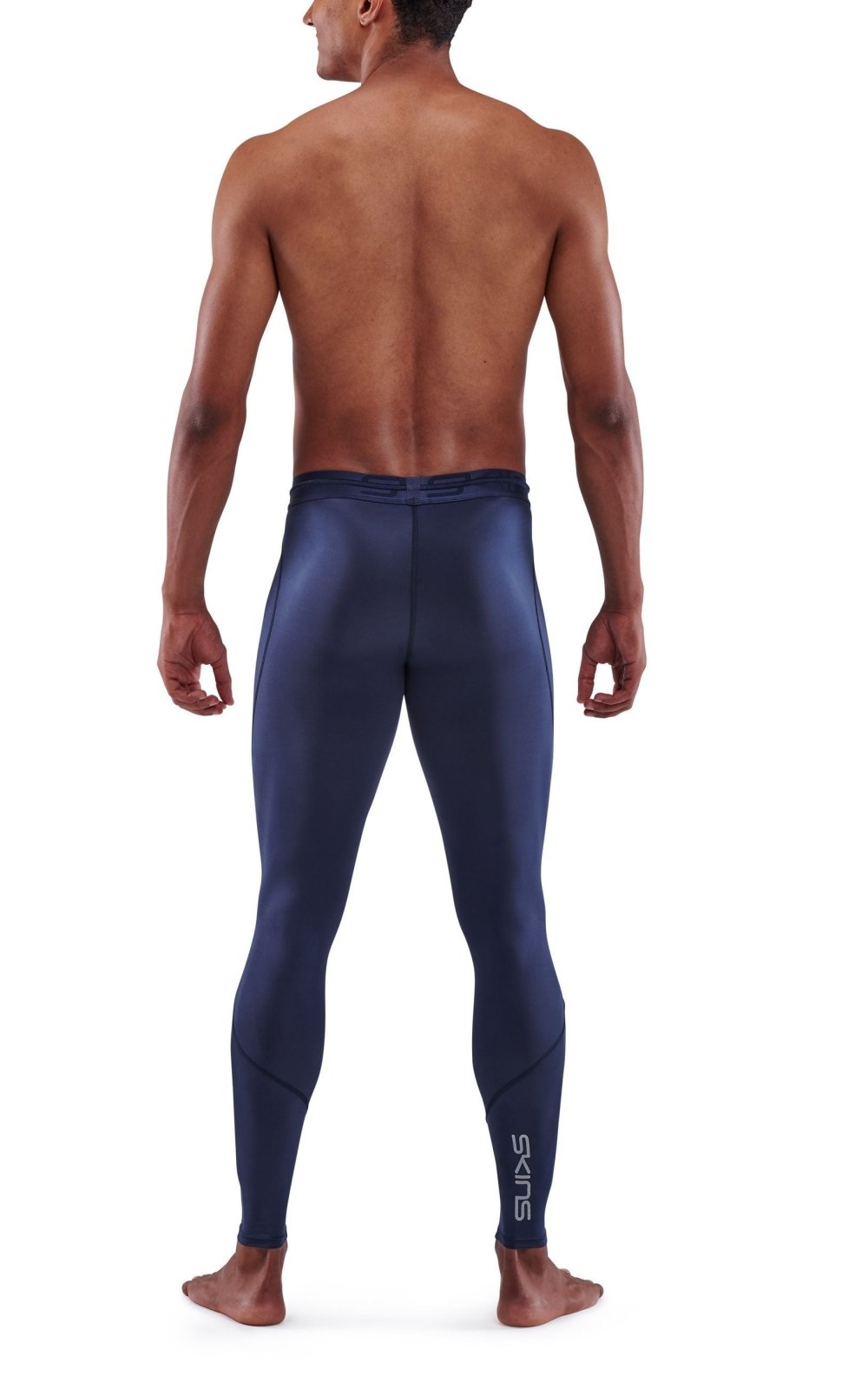 Skins - S3 T&R Long Tight Kompressionshose Herren - navy blue - SK - ST00300399010S - Sportbrands24