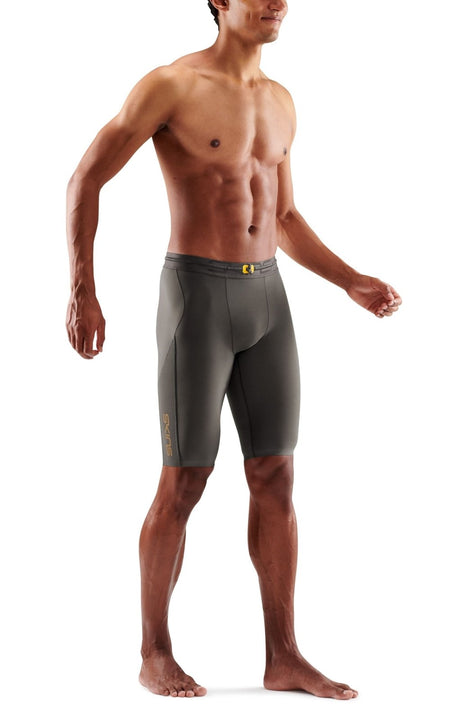 Skins - S5 Half tights Kompressionshose Herren - charcoal - SK - SF00500029118S - Sportbrands24
