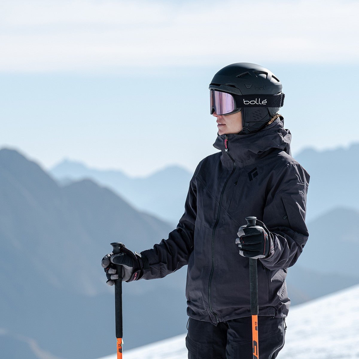 Bolle - Ypsos Skihelm - full black matte - BO - BH003002 - Sportbrands24